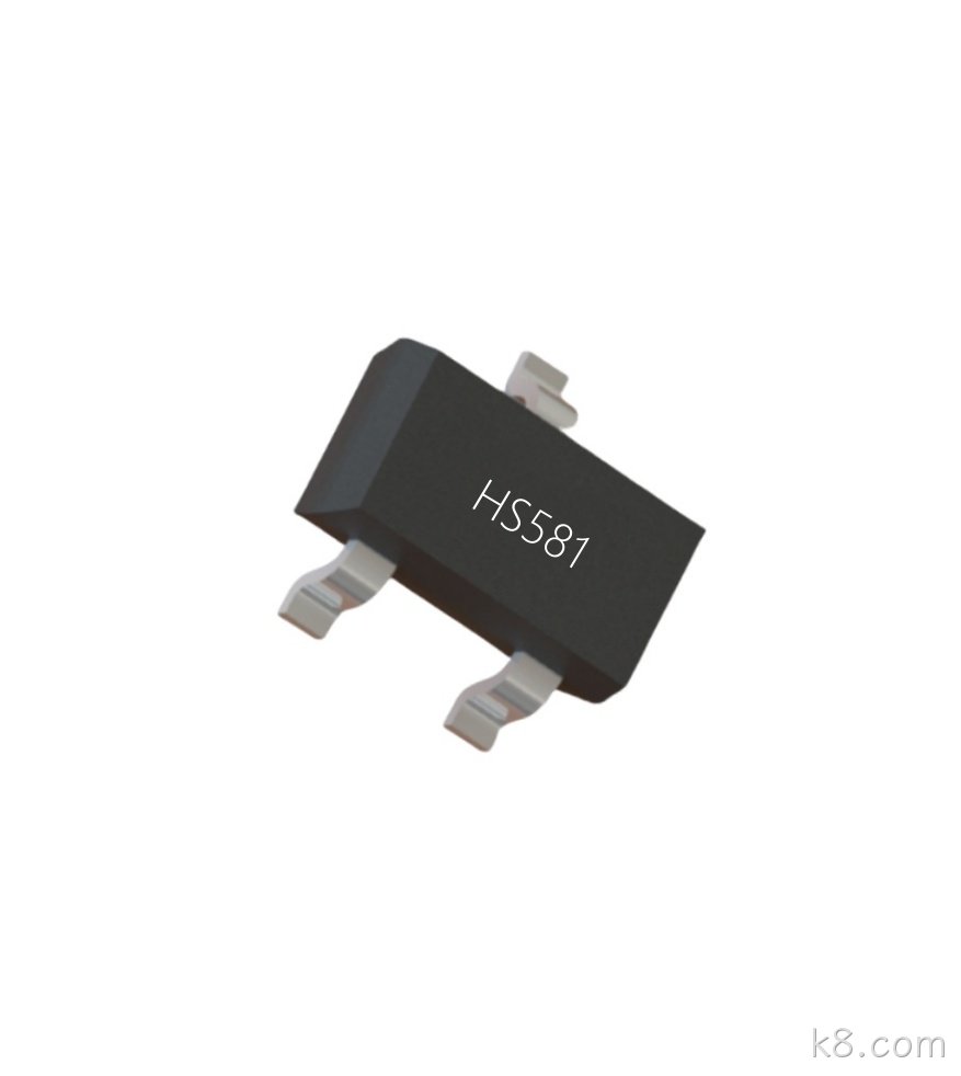 HS581高灵敏度单极霍尔器件